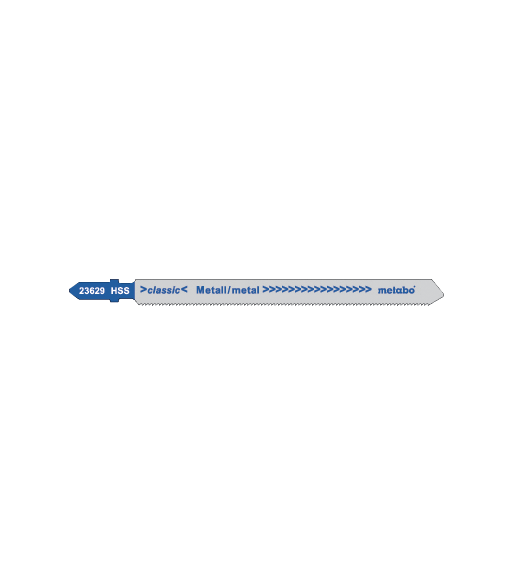 Stiksavklinge til metal 106mm HSS 1,2mm pk/25