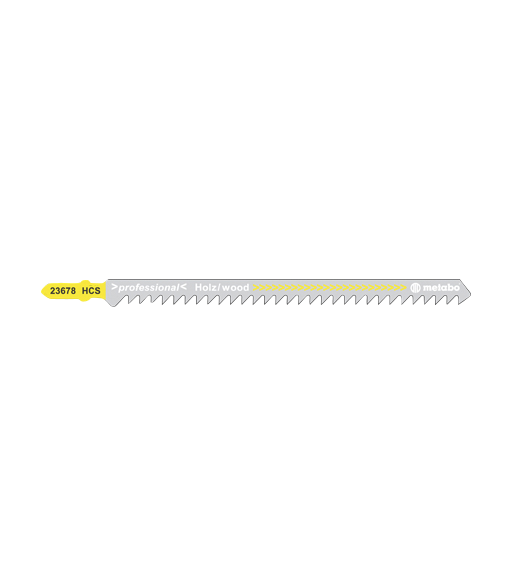 Stiksavklinge til træ 126mm HCS 4,0mm pk/5