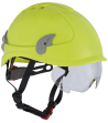 Cerva Alpinworker klatrehjem m/brille, hi-vis gul