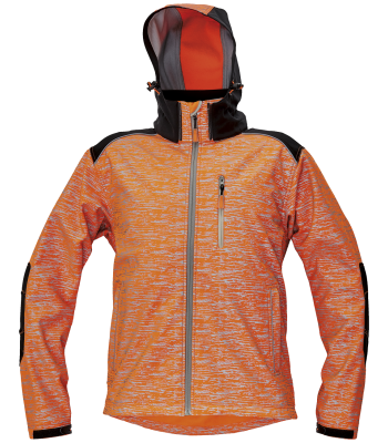 Knoxfield softshell jakke orange M