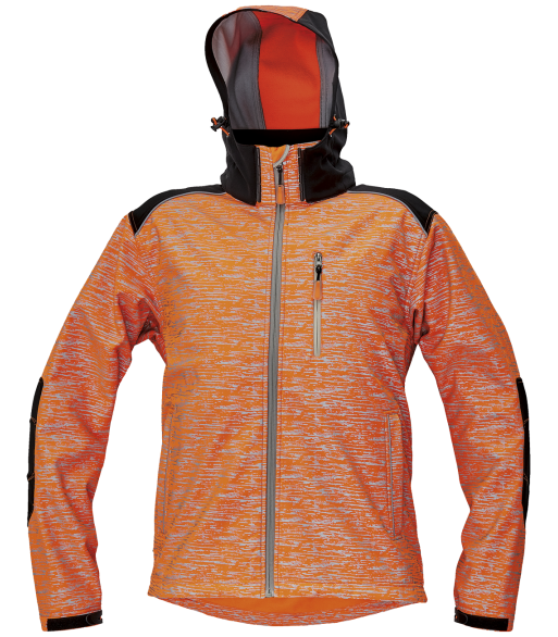 Knoxfield softshell jakke orange M