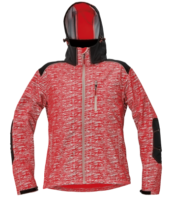 Knoxfield softshell jakke rød XS