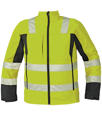 Malton softshell jakke Hi-viz gul str S