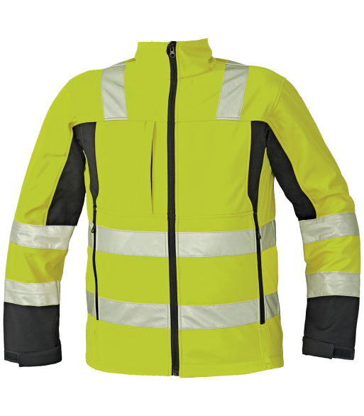 Malton softshell jakke Hi-viz gul str M