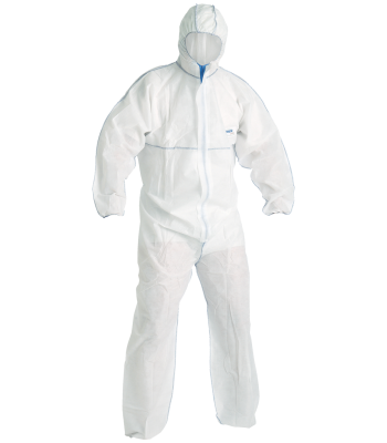 Chemsafe MS1 besk.dragt hvid kat.III type 5/6 XL