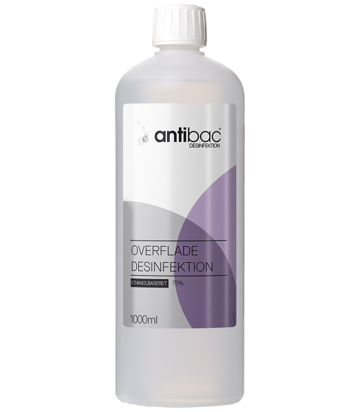 Antibac overfladedesinfektion 75%, 1 ltr