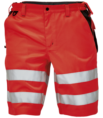 Knoxfield arbejdsshorts Hi-viz rød st. 48