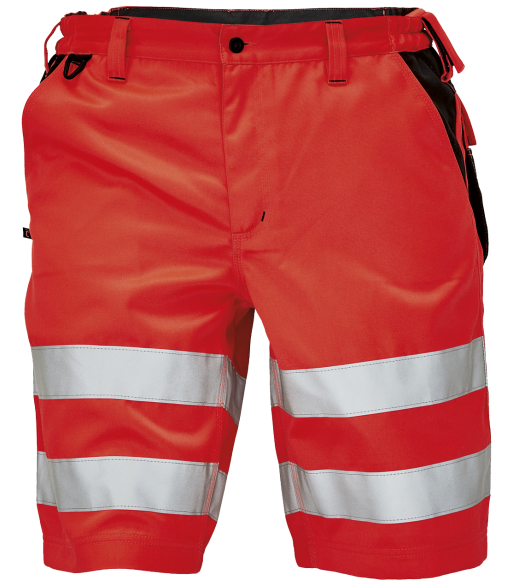 Knoxfield arbejdsshorts Hi-viz rød st. 58