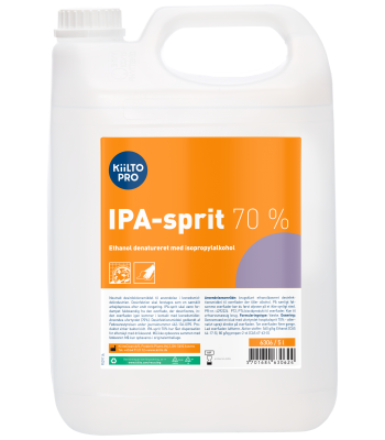 KiilTO IPA-sprit 70%, 5 ltr dunk