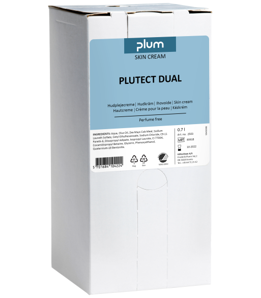 Plum Plutect Dual hudcreme 0,7 ltr bag-in-box