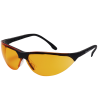 Pyramex Rendezvous sikk.brille sort/orange glas