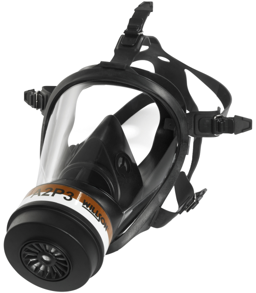 Optifit helmask silikone DIN-filter