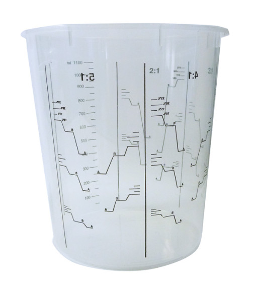 Blandingsbæger Heavy Duty 1.3L, 25stk