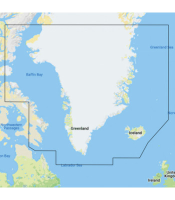 C-Map Y040 Discover, Grønland "kun ved køb af plotter"