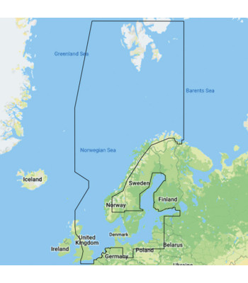 C-Map Y050 Discover, Skandinavien til Lowrance, Simrad & B&G