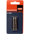 Bits 1/4" PH1×50 mm pk/2