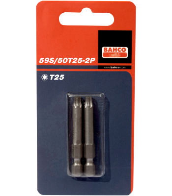 Bits 1/4" TX10×50 mm pk/2