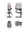 Optimum boremaskine med trinløs hastighed OPTIdrill DX 15V