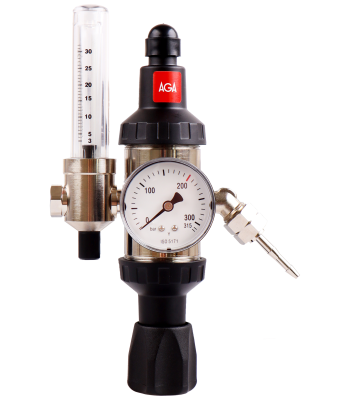 ProSaver regulator Formiergas, 1 flowmeter