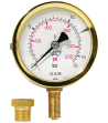 Arbejdsmanometer R21 andre gasser, 0-16 bar