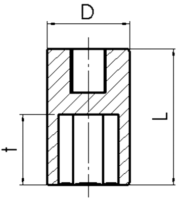 Momento ekstra dyb top 1/2"×17 mm 6kt