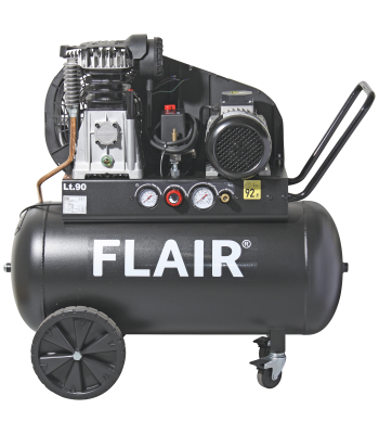 Flair 40/90S kompressor lydsvag 4,0HK 480l/m 400V