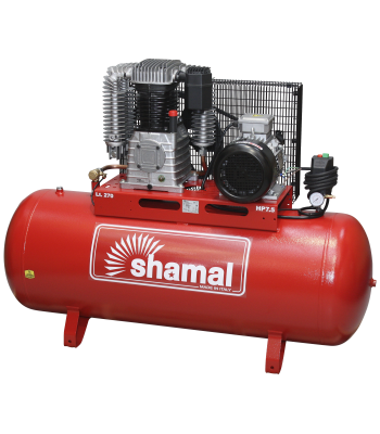 Shamal kompressor S75/270 870 ltr/min 7,5HK 400V