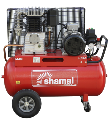 Shamal kompressor S65/90 720 ltr/min 5,5HK 400V