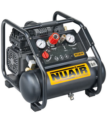 NuAir 16/6OF kompressor 130ltr/min 1,5HK 230V