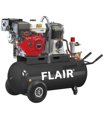 Flair 40/100B kompressor 390ltr/min 5,5HK benzin