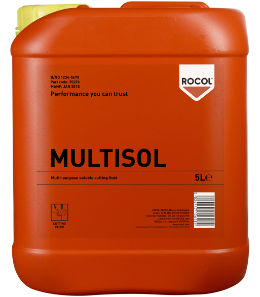 Rocol Multisol bore-/skæreolie 5ltr