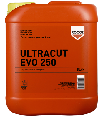 Rocol Ultracut Evo 250 køle-/smøremiddel 5ltr