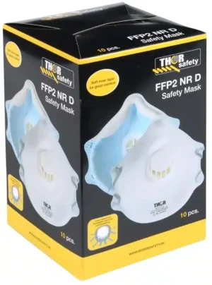 THOR FFP2 Kopmaske MED ventil VENTIL - 10 stk. pakke