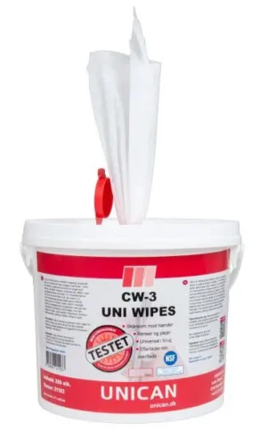 Unican CW-3 Uni Wipes 200stk